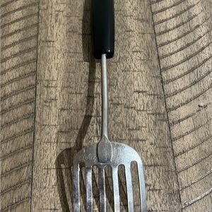 Vintage Foley 6 Tine Baking Pastry Fork Stainless Whipping Beating Mixing